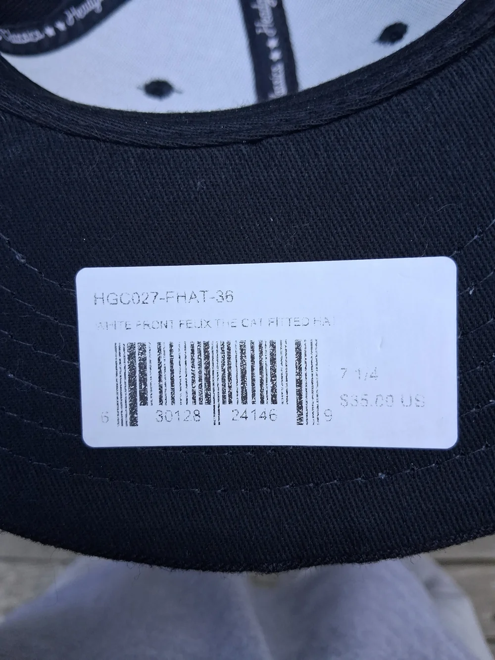Headgear Classics Felix The Cat Baseball Cap NWT